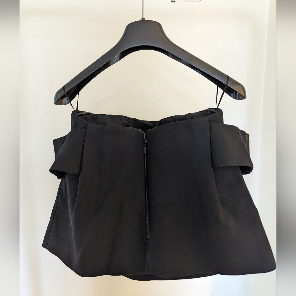 Off The Shoulder Structured Top, Size Small - image 2